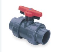 1" CPVC TRUE UNION 2000 INDUSTRIAL BALL VALVE SOC/FPT EPDM