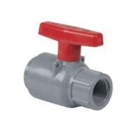 1" CPVC COMPACT REGULAR STYLE BALL VALVE THREADED EPDM RING