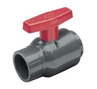 4 CPVC COMPACT BALL REGULAR STYE VALVE SOC EPDM