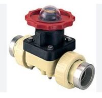 1" PP DIAPHRAGM VALVE SR THREADED TU STYLE O-RING EPDM SEAL