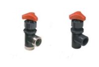 1/4 PVC ANGLE PATTERN NEEDLE VALVE SOC