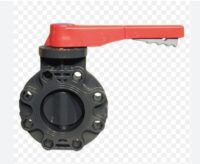 2 CPVC BUTTERFLY VALVE EPDM W/HANDLE