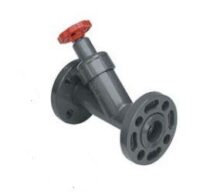 1" PVC Y PATTERN VALVE FLANGED END SPDM O RING